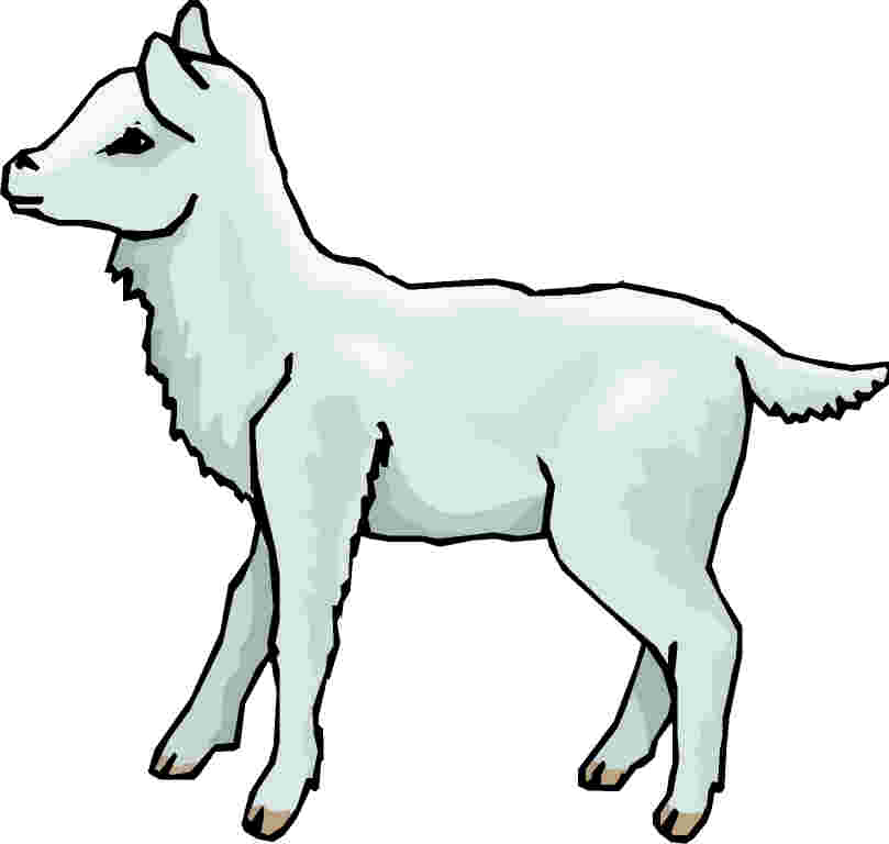 Lamb Clipart Black And White - Free Clipart Images