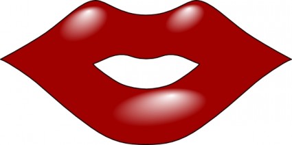 Bibir Merah Clip Art-vektor Clip Art-vektor Gratis Download Gratis