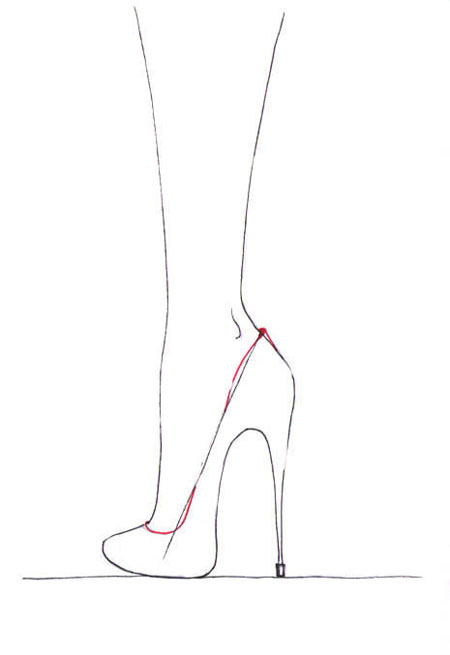drawings stilettos Colouring Pages (page 2)