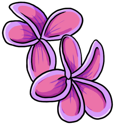 Clip Art Pink Flowers