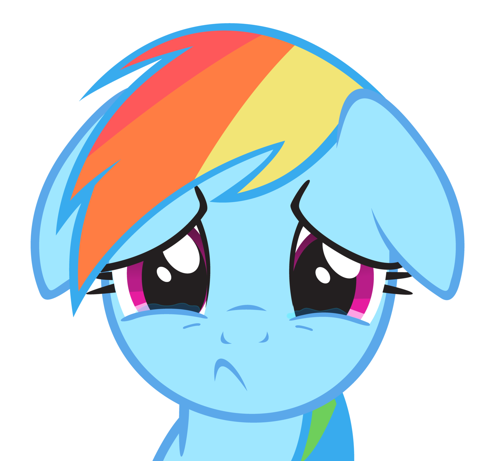 DeviantArt: More Like Rainbow Dash - Cry by Ocarina0fTimelord