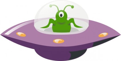 UFO Kartun Clip Art-vektor Clip Art-vektor Gratis Download Gratis