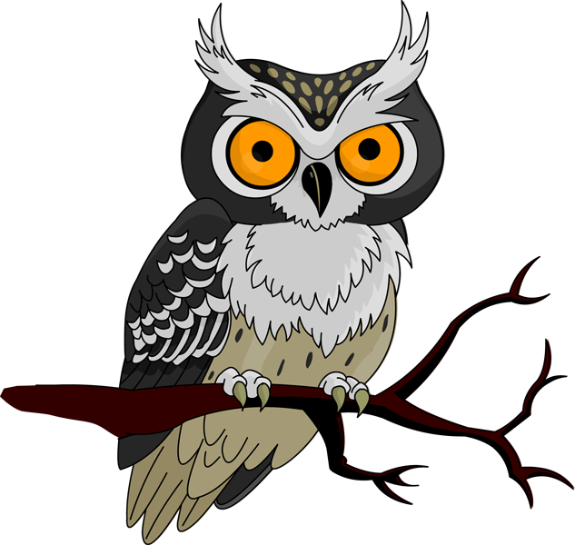 Halloween Owl Clip Art