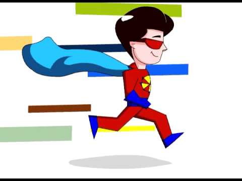 Run Animation - 2d Animation A Stylised Run cycle in my Animation ...