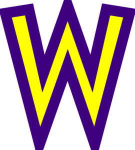 The letter w clipart