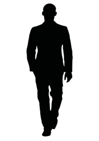 Clipart silhouette man