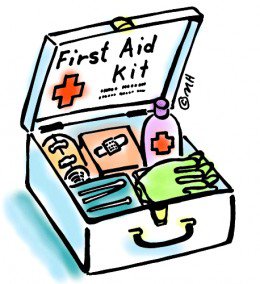 First aid kit clipart images