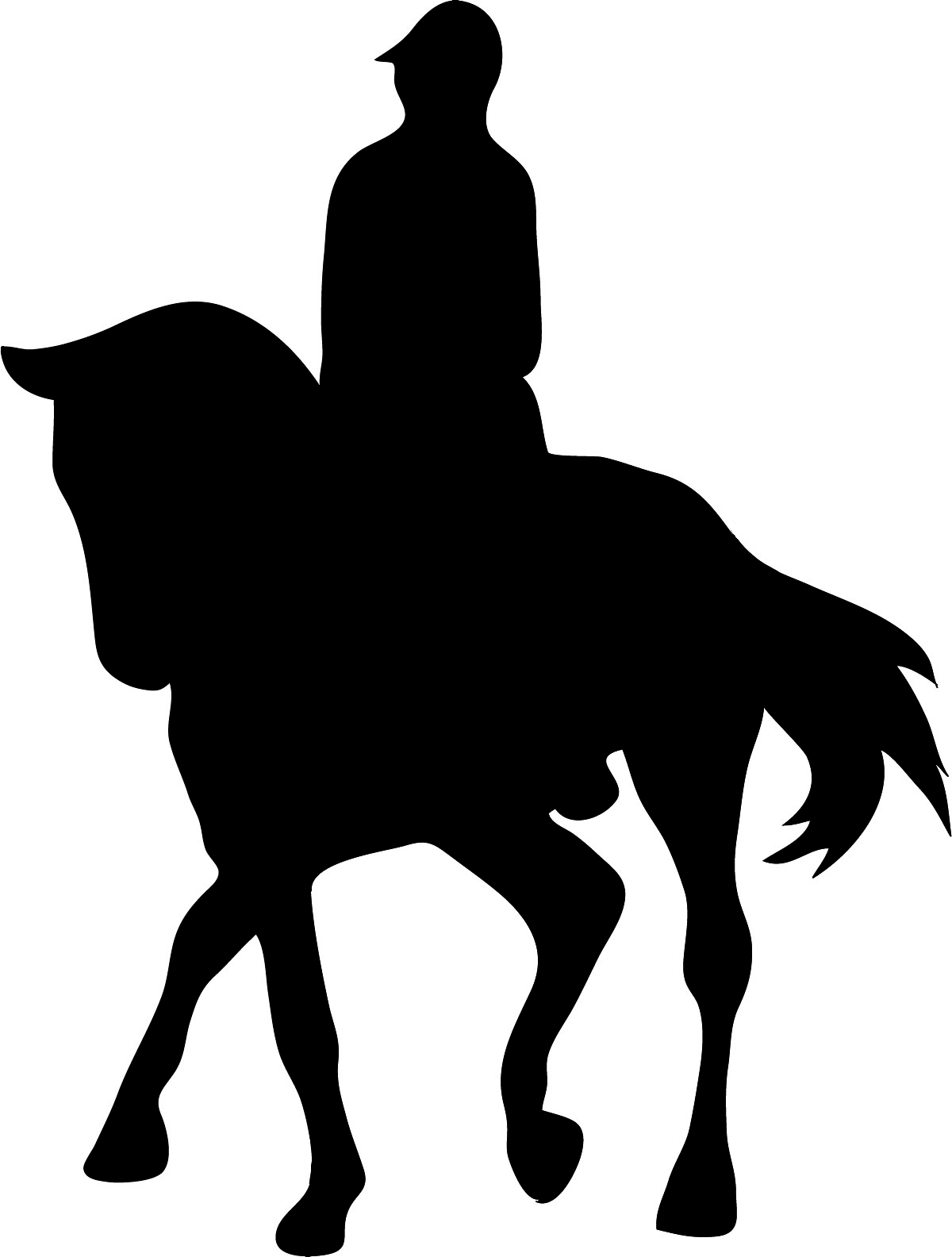 Dressage Horse Silhouette | Free Download Clip Art | Free Clip Art ...