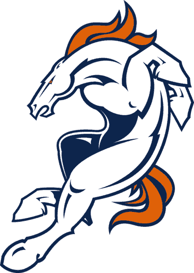 Denver broncos horse clipart