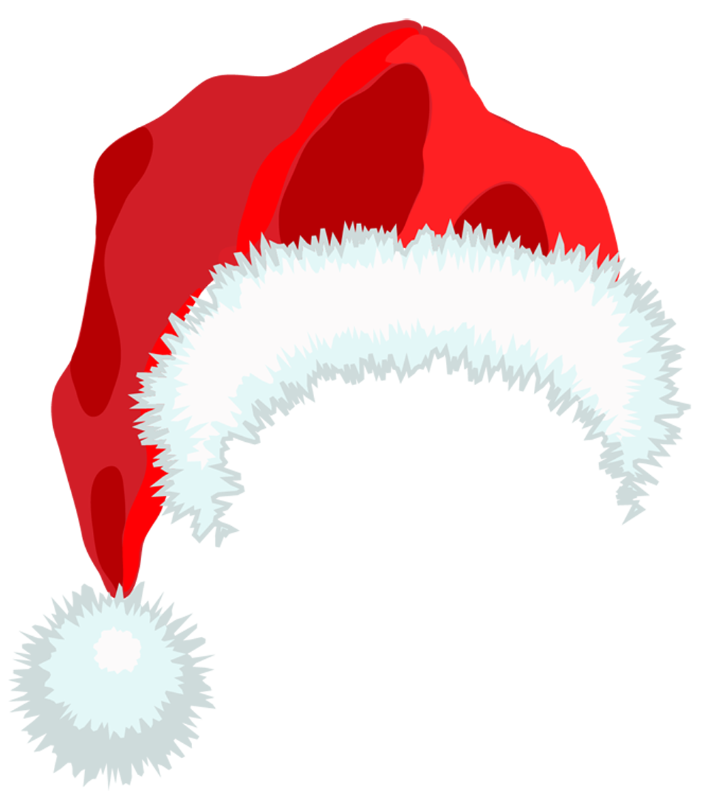 Christmas clipart santa hat