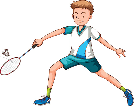 Clip Art Of Badminton Wallpaper Clip Art, Vector Images ...