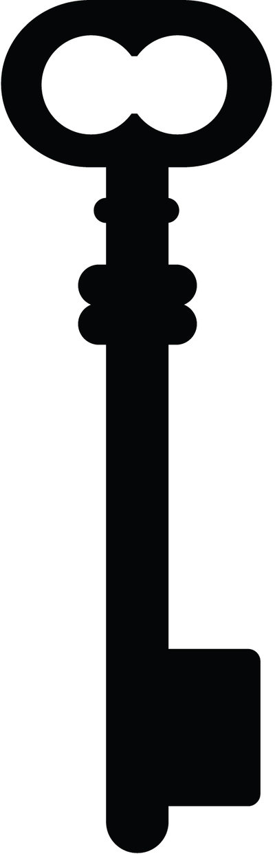 Skeleton Key Silhouette : 08 - ClipArt Best - ClipArt Best