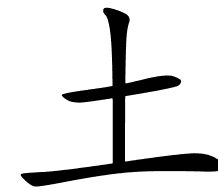 Chinese Symbols For Ground