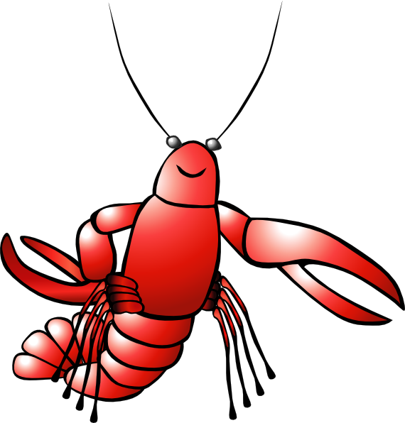 Crawfish 5 Clip Art - vector clip art online, royalty ...