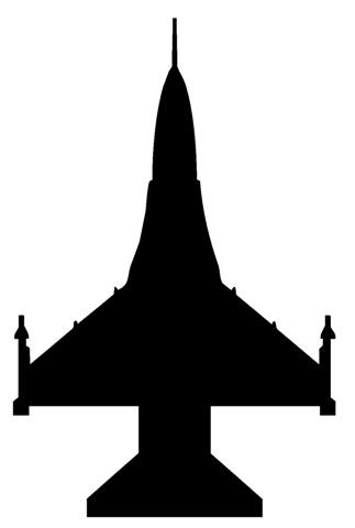 Fighter Jet Silhouette 2 (Small) | Flickr - Photo Sharing!