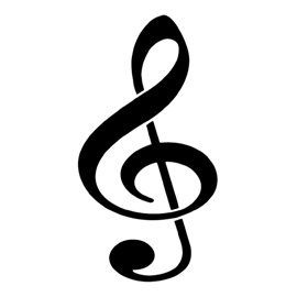 Treble Clef Stencil | Free Stencil Gallery