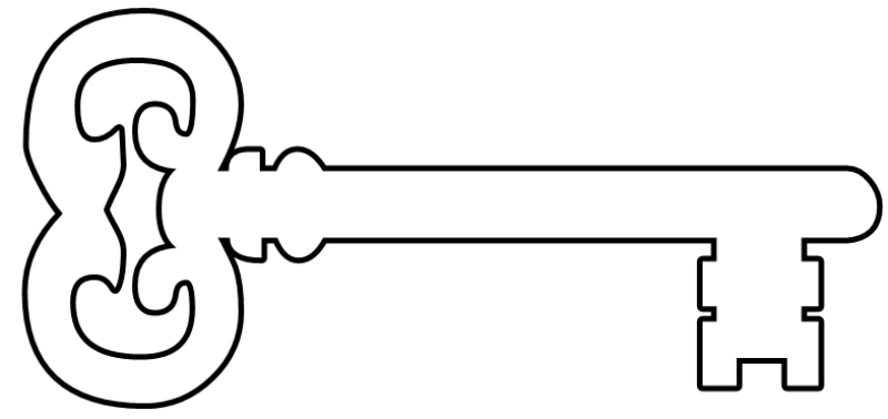 21st key clipart