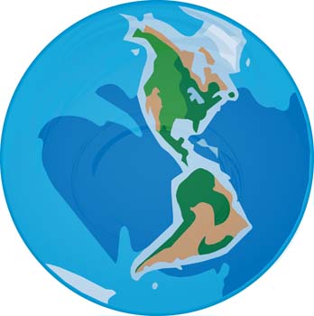 Globe Northern Hemisphere - ClipArt Best