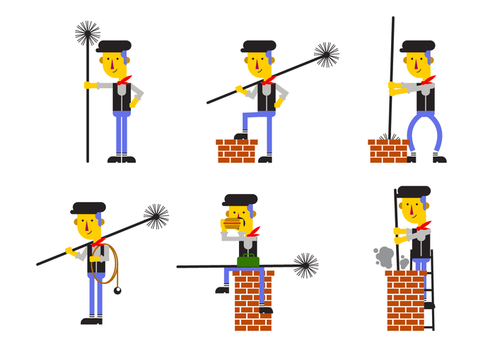 Free Chimney Sweep Vector - Download Free Vector Art, Stock ...