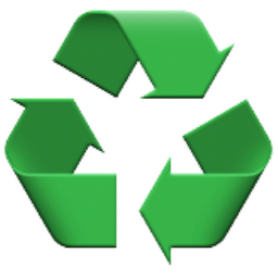 â?»   Black Universal Recycling Symbol Emoji (U+267B/U+267B, U+FE0F)
