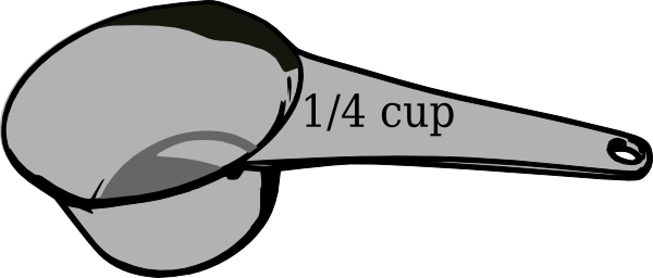 1 Cup Measuring Cup Clipart - Free Clipart Images