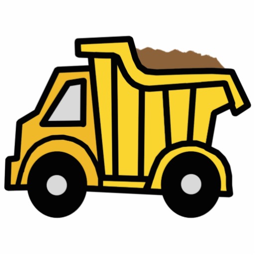 Toy Dump Truck Clipart