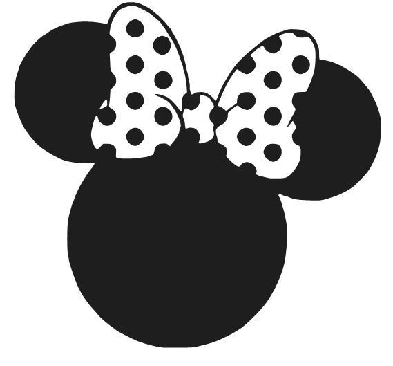 Minnie Mouse Outline Head | Free Download Clip Art | Free Clip Art ...