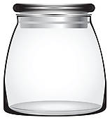 Glass jar clipart