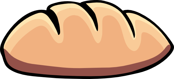 Baked bread clipart