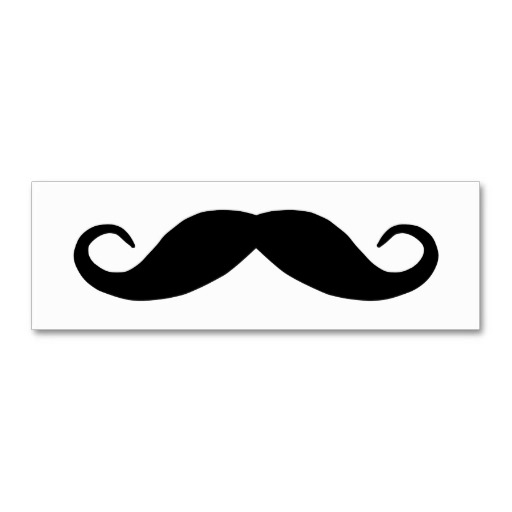 Handlebar Mustache Clipart