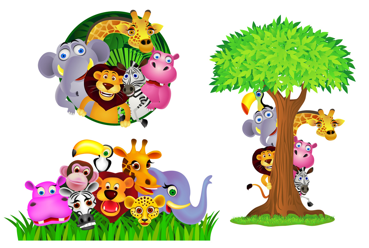 Cartoon Animal In Jungle - ClipArt Best