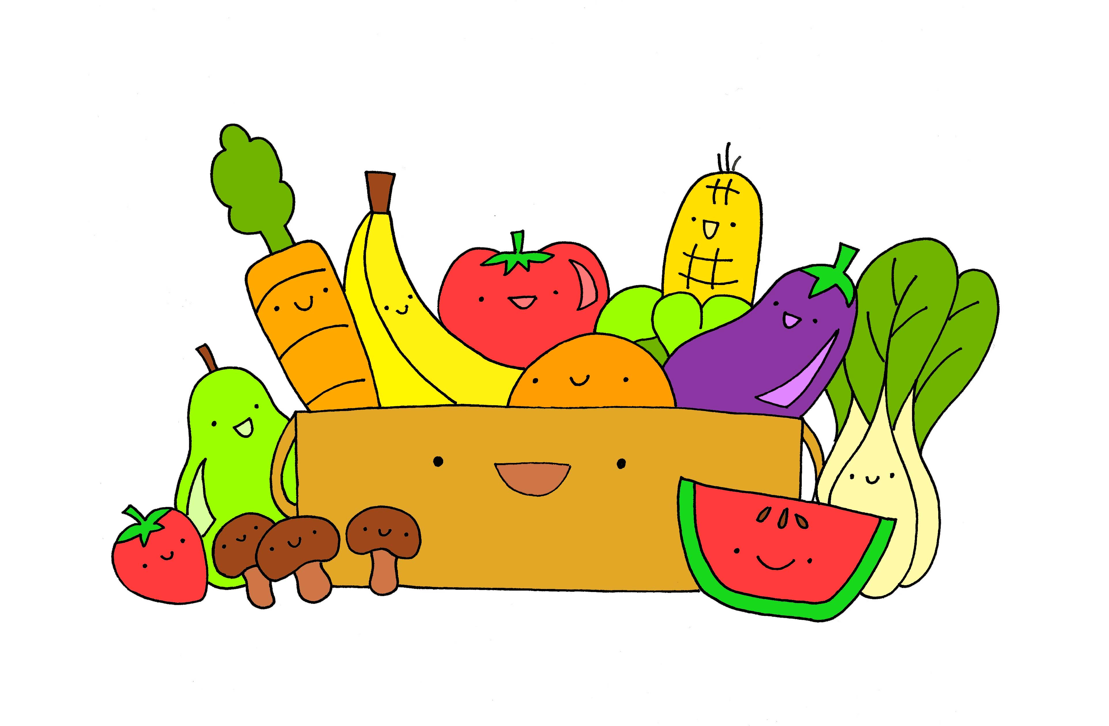 Nutritious food clipart