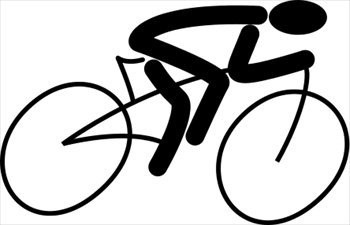 Road bike clip art