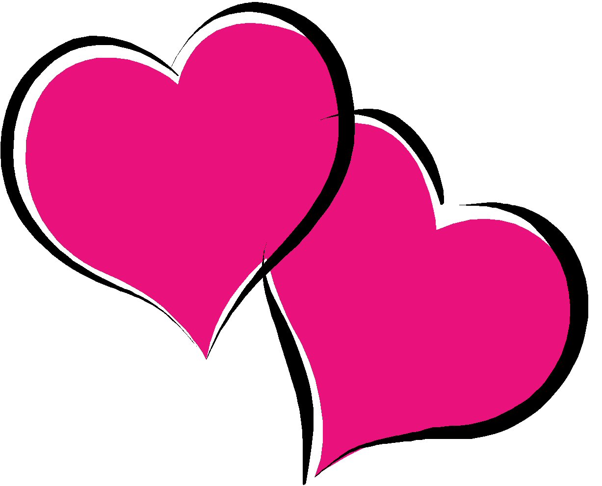 Valentine hearts clip art