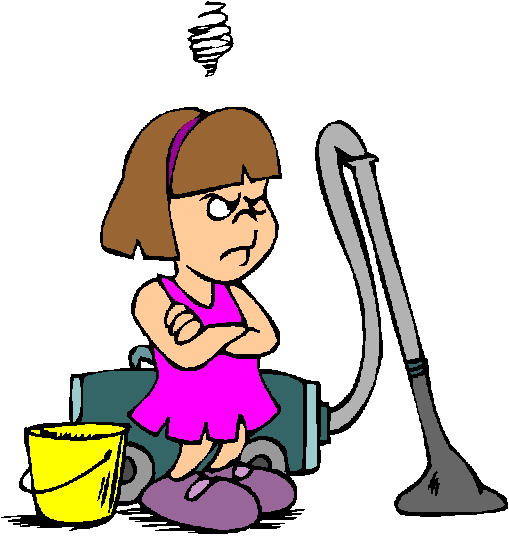 Free clip art children chores clipart images 4