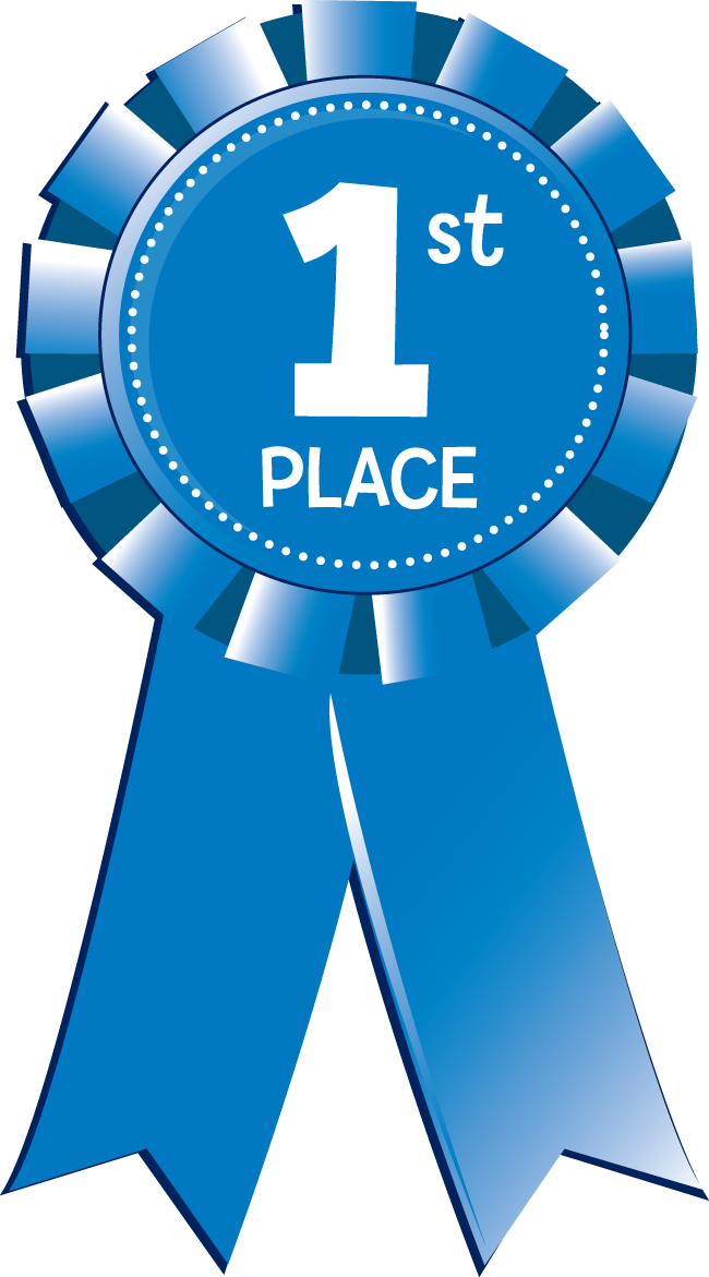 Blue Ribbon First Place Award Clip Art Clipart Best