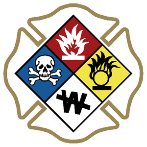 Hazmat NFPA Diamond PRINTED 242COR OX Safety Signs Labels Clipart ...