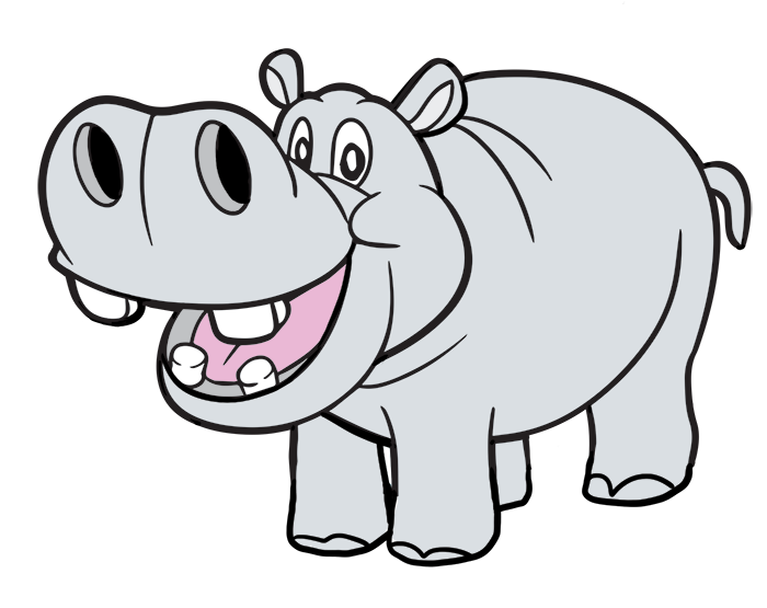 Hippo Cartoon