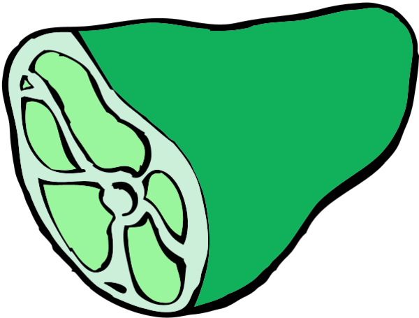 green ham clip art