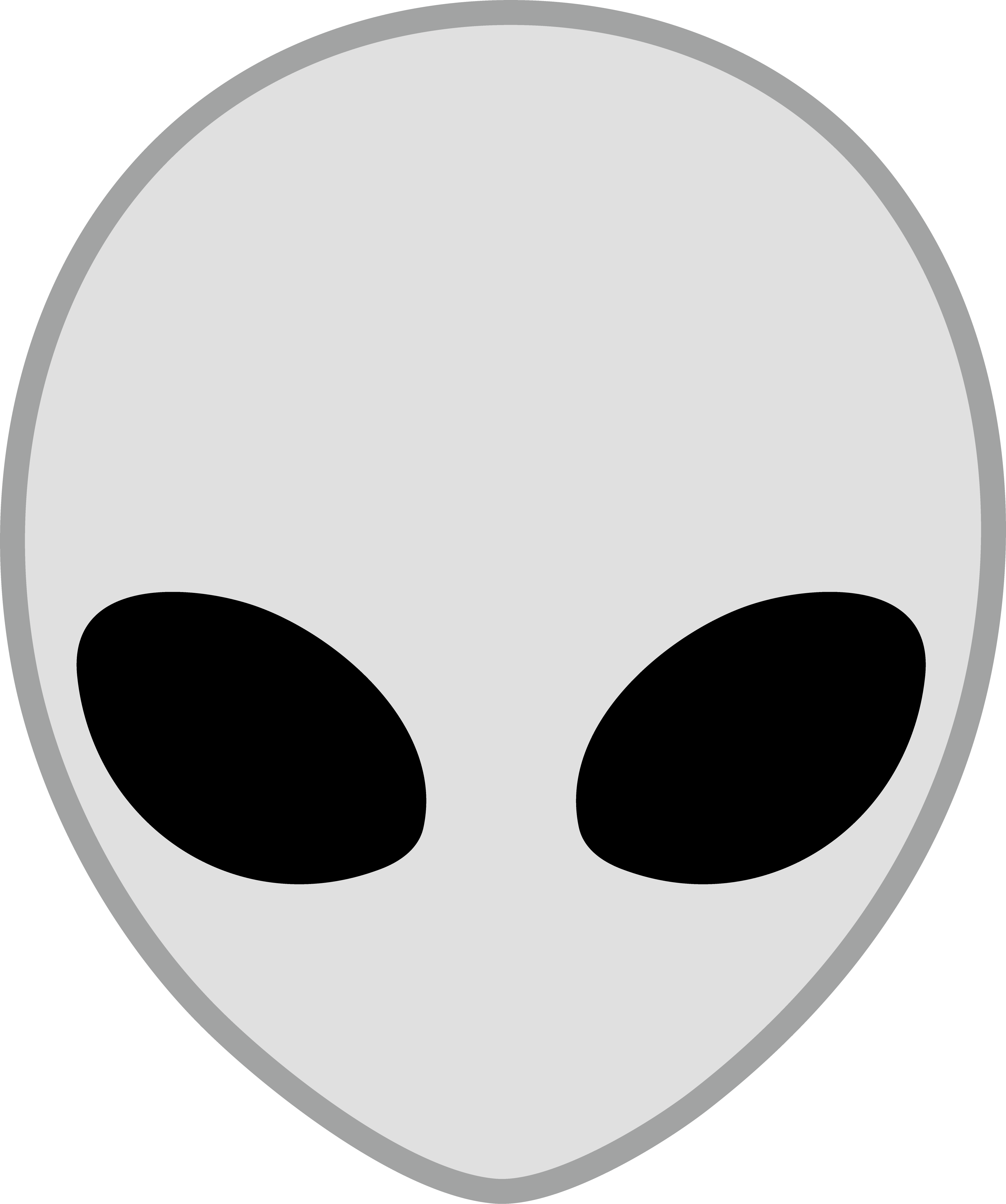 Alien Face Vector - ClipArt Best