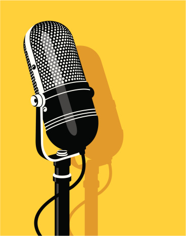 Microphone Clip Art, Vector Images & Illustrations