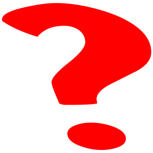 Red question mark clip art clipart image #10599