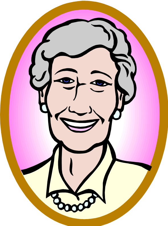 Older Female Clipart