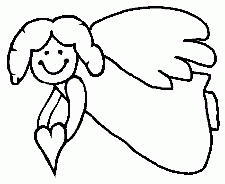 Angel Wings Coloring Pages - AZ Coloring Pages