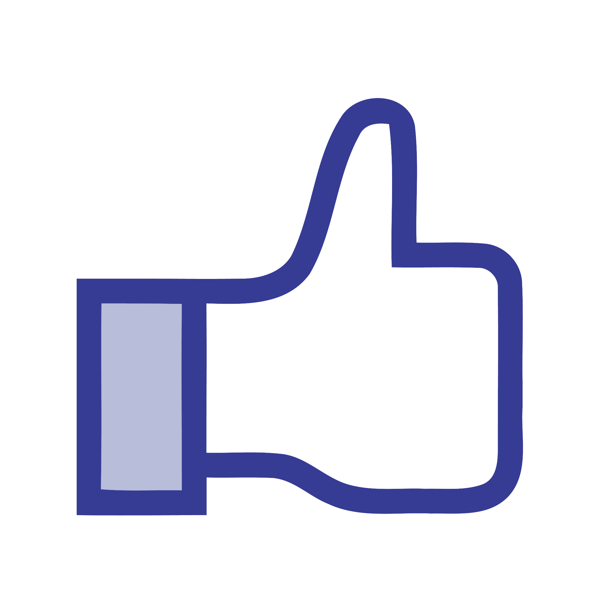 Facebook likes clipart