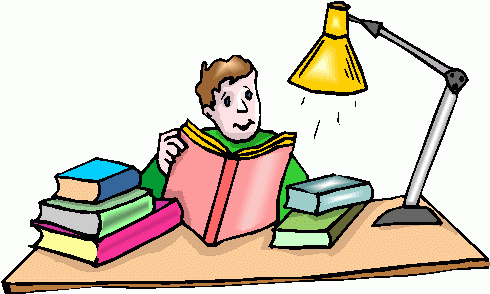 College Student Studying Clipart - Free Clipart Images