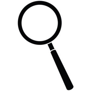 Magnify glass clipart