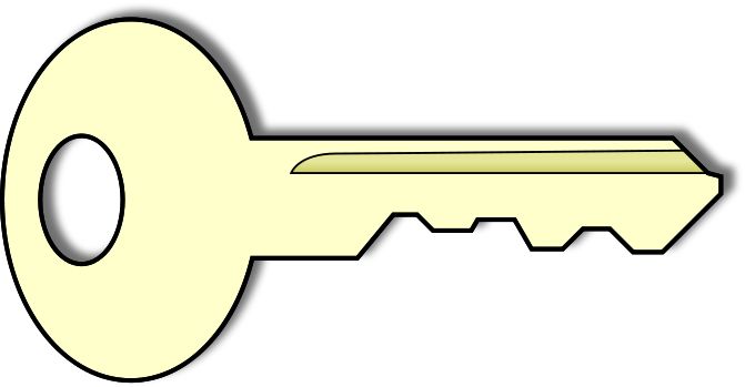 Key Clip Art Crypto Key Svg Svg File Nominally 671 349