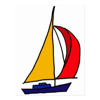 Sailboat Cartoon Gifts on Zazzle