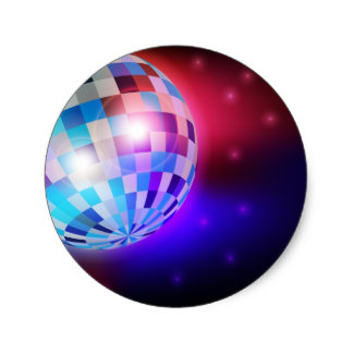 Disco Ball Stickers | Zazzle